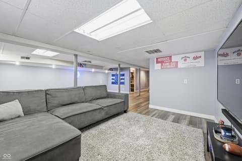 Living room at 6612 Springer Avenue, Indianapolis, IN