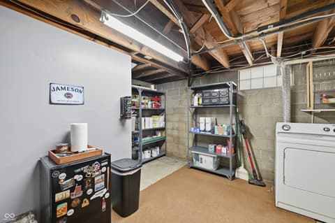 Basement at 6612 Springer Avenue, Indianapolis, IN