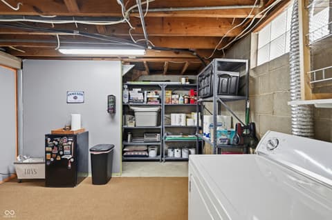 Basement at 6612 Springer Avenue, Indianapolis, IN