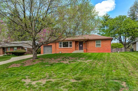 Front exterior at 6612 Springer Avenue, Indianapolis, IN