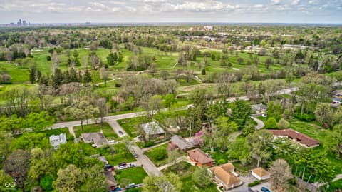 Aerial view at 6612 Springer Avenue, Indianapolis, IN