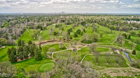 Aerial view at 6612 Springer Avenue, Indianapolis, IN