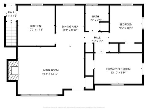 Floor Plan — 6612 Springer Avenue, Indianapolis, IN