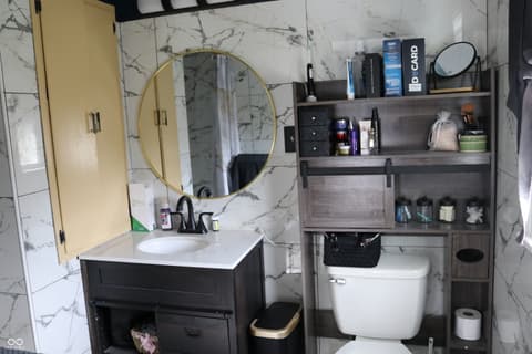 Bathroom at 1266 N Morgantown Road, Greenwood, IN