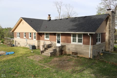 Backyard at 1266 N Morgantown Road, Greenwood, IN