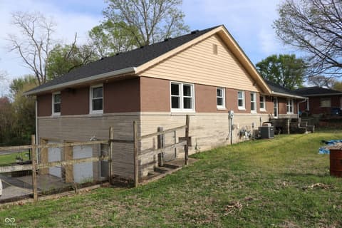 Backyard at 1266 N Morgantown Road, Greenwood, IN