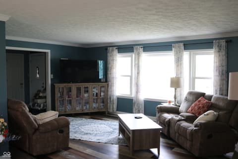 Living room at 1266 N Morgantown Road, Greenwood, IN