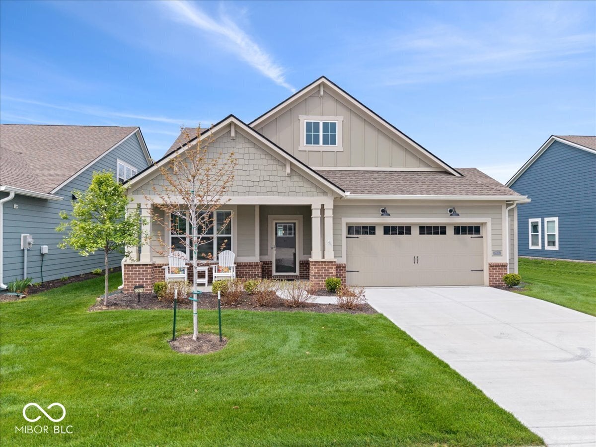 Front exterior at 20010 Cowie Lane, Westfield, IN