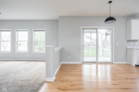 Dining room at 7820 Highland Park Drive, Brownsburg, IN