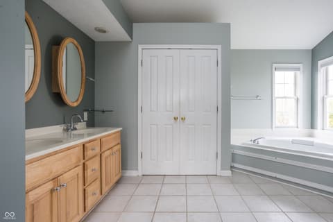 Bathroom at 7820 Highland Park Drive, Brownsburg, IN