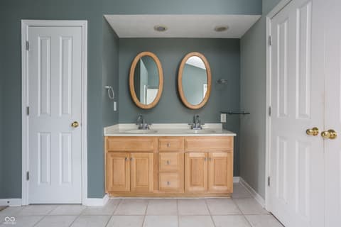 Bathroom at 7820 Highland Park Drive, Brownsburg, IN