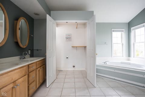 Bathroom at 7820 Highland Park Drive, Brownsburg, IN