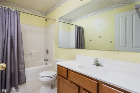Bathroom at 7820 Highland Park Drive, Brownsburg, IN