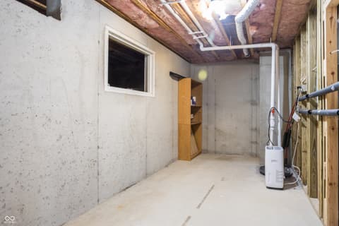 Basement at 7820 Highland Park Drive, Brownsburg, IN