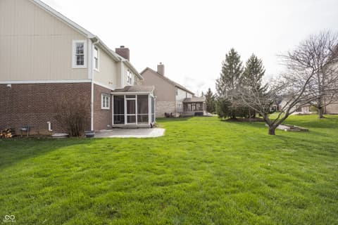 Yard at 7820 Highland Park Drive, Brownsburg, IN