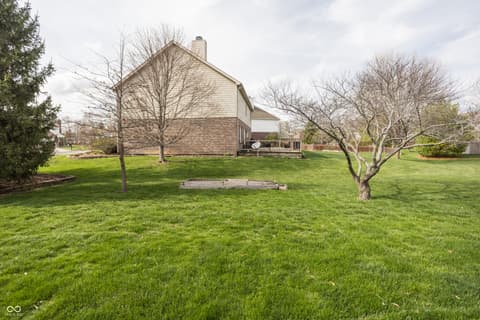 Yard at 7820 Highland Park Drive, Brownsburg, IN