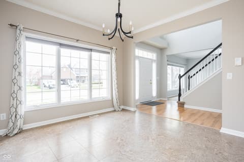 Foyer at 7820 Highland Park Drive, Brownsburg, IN