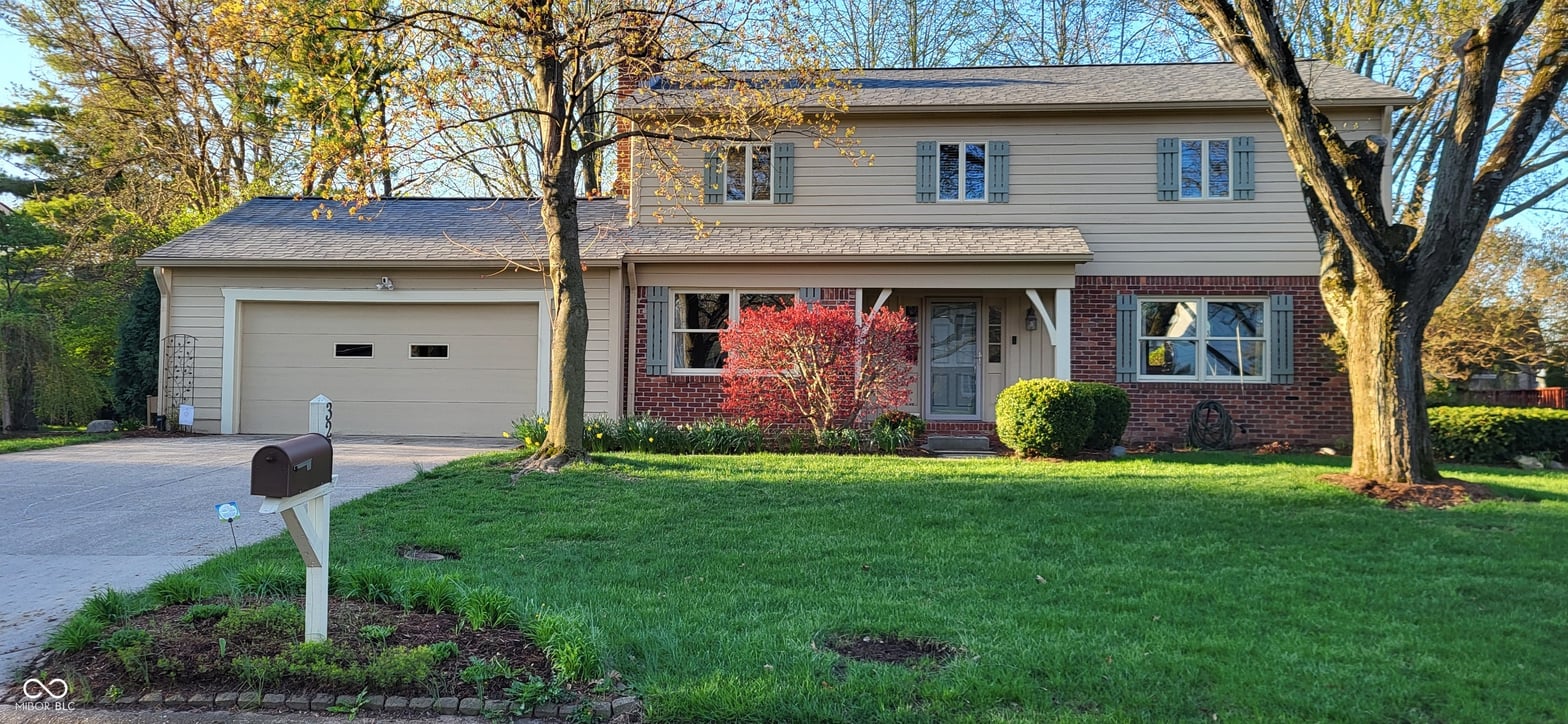 Front exterior at 3235 Citadel Court, Indianapolis, IN
