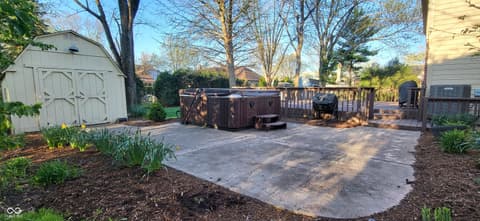 Outdoor living area at 3235 Citadel Court, Indianapolis, IN