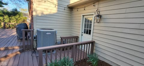 Outdoor living area at 3235 Citadel Court, Indianapolis, IN