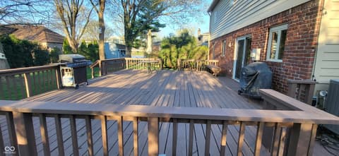 Outdoor living area at 3235 Citadel Court, Indianapolis, IN