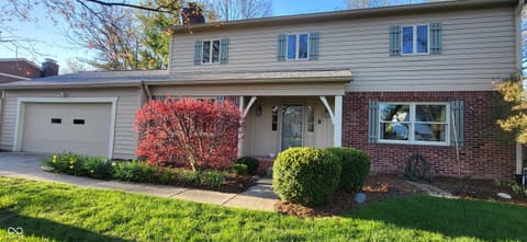 Front exterior at 3235 Citadel Court, Indianapolis, IN