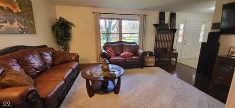 Living room at 3235 Citadel Court, Indianapolis, IN