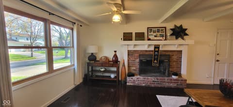 Living room at 3235 Citadel Court, Indianapolis, IN