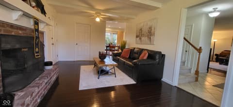 Living room at 3235 Citadel Court, Indianapolis, IN