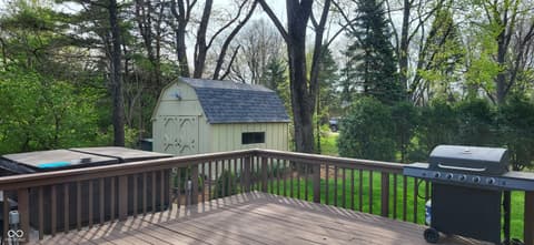 Outdoor living area at 3235 Citadel Court, Indianapolis, IN