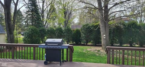Outdoor living area at 3235 Citadel Court, Indianapolis, IN