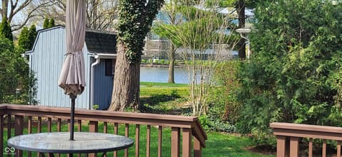 Outdoor living area at 3235 Citadel Court, Indianapolis, IN