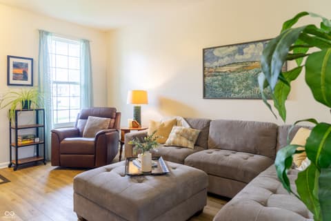 Living room at 2263 Shadow Bend Drive, Columbus, IN