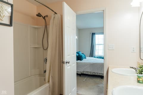 Bathroom at 2263 Shadow Bend Drive, Columbus, IN