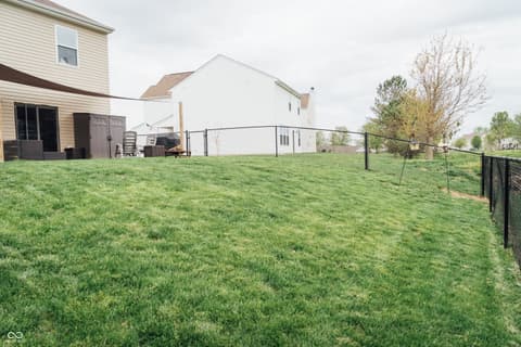 Yard at 2263 Shadow Bend Drive, Columbus, IN