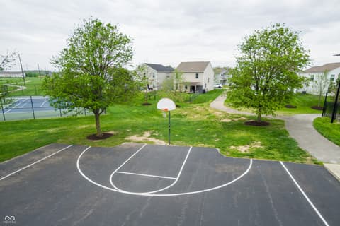Basketball Court — 2263 Shadow Bend Drive, Columbus, IN