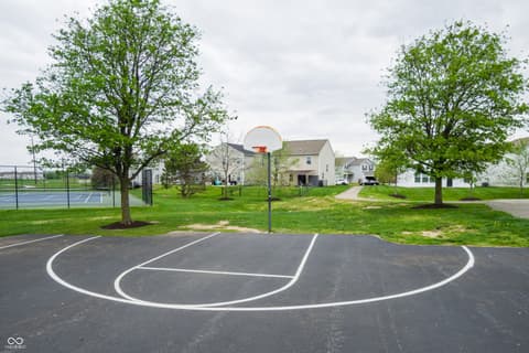 Basketball Court — 2263 Shadow Bend Drive, Columbus, IN