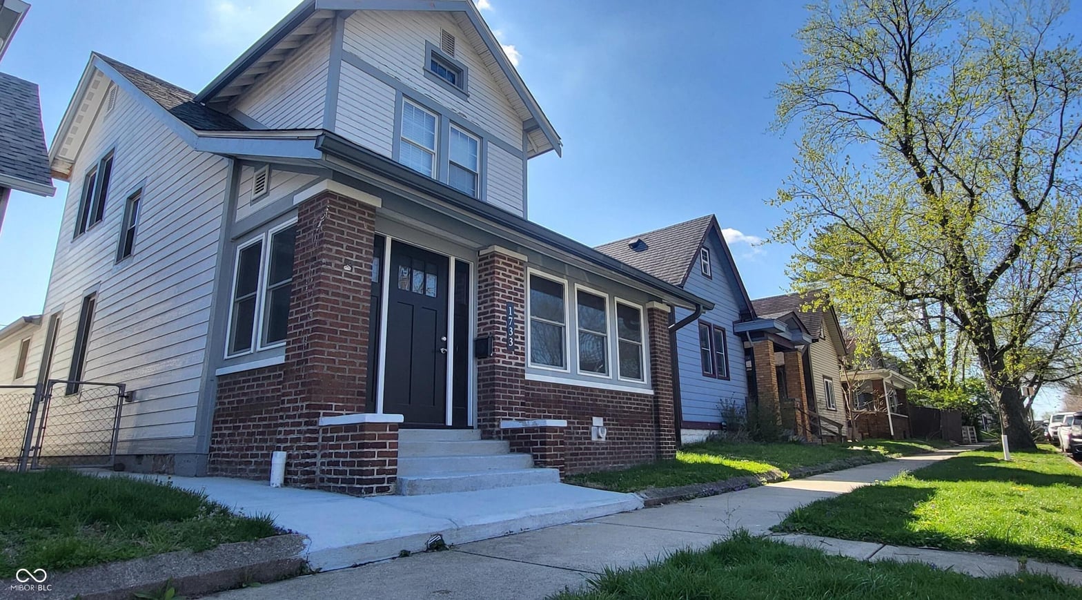 Front exterior at 1733 S Talbott Street, Indianapolis, IN