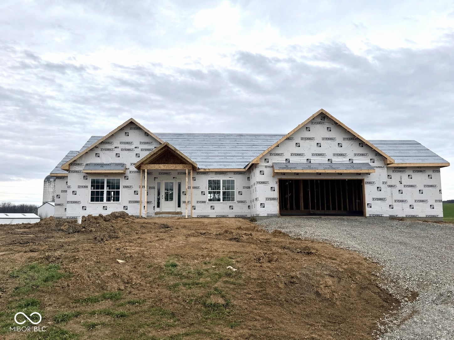 Front exterior at 4 Pine Hills Court, Crawfordsville, IN