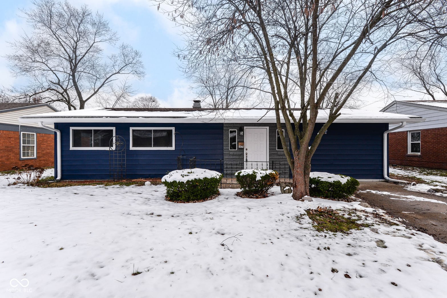 Front exterior at 2625 N Sickle Road, Indianapolis, IN