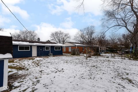 Backyard at 2625 N Sickle Road, Indianapolis, IN