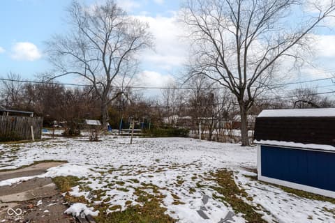 Yard at 2625 N Sickle Road, Indianapolis, IN