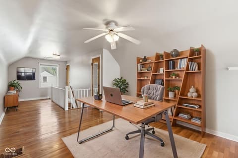 Home office at 2512 E 58th Street, Indianapolis, IN