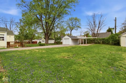 Yard at 2512 E 58th Street, Indianapolis, IN