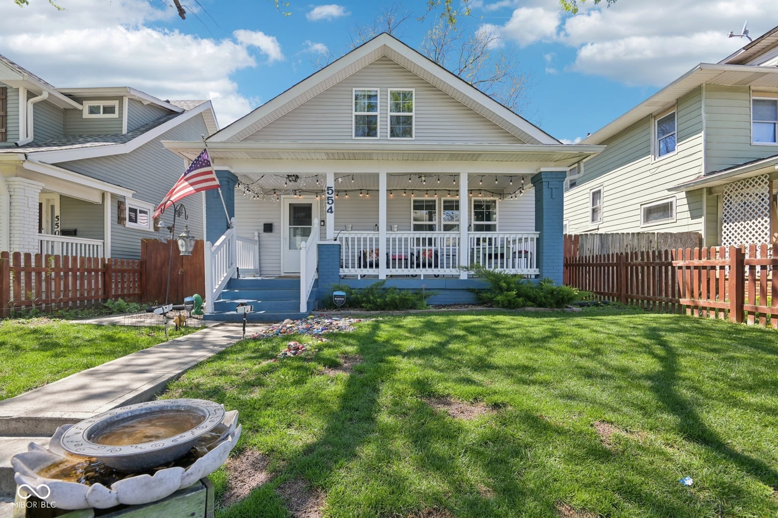 Front exterior at 554 N Oakland Avenue, Indianapolis, IN