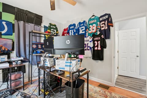 Home office at 554 N Oakland Avenue, Indianapolis, IN