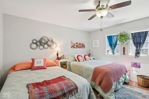 Bedroom at 554 N Oakland Avenue, Indianapolis, IN