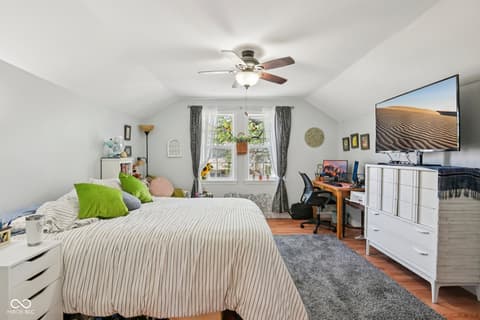 Bedroom at 554 N Oakland Avenue, Indianapolis, IN