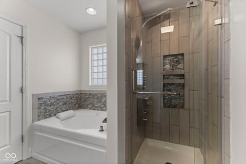 Primary bathroom at 3436 McDaniel Drive, Martinsville, IN