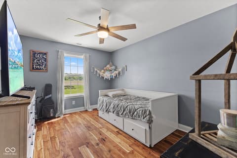 Bedroom at 3436 McDaniel Drive, Martinsville, IN